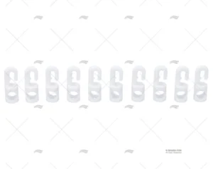 GANCHO NYLON P/FERLETTES 04MM PACK 10U. LIROS