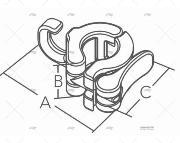 GANCHO RAPIDO SS 316 MARINE TOWN