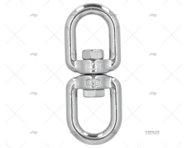 GIRATORIO INOX 8mm AISI-316