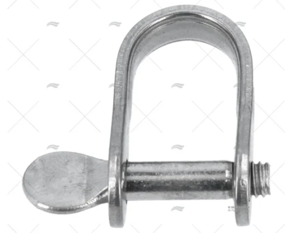 GRILLETE PLANO 04mm x 10mm INOX VIADANA