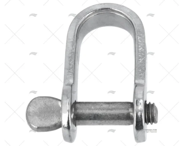 GRILLETE PLANO 06mm x 14mm INOX VIADANA