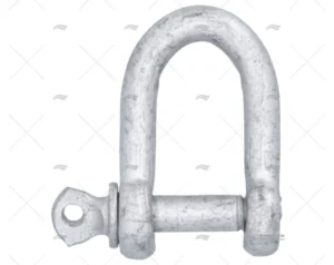 GRILLETE RECTO GALVANIZADO 06mm