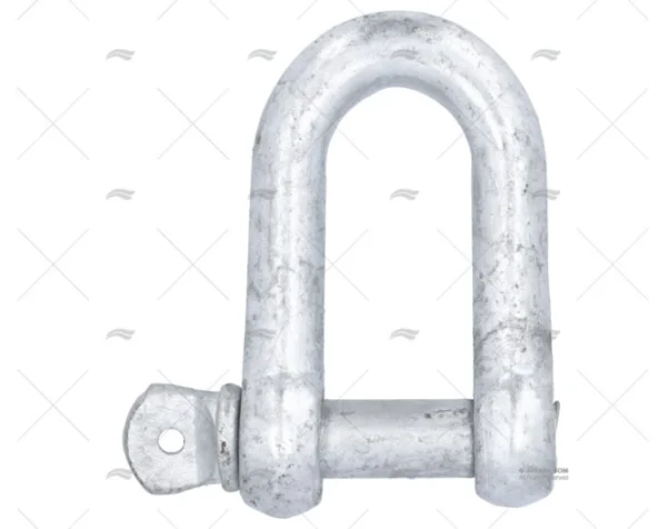 GRILLETE RECTO GALVANIZADO 22mm