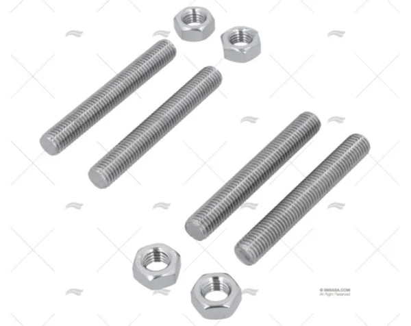 GUIACABOS 300x55mm JUEGO BRONCE CROMADO