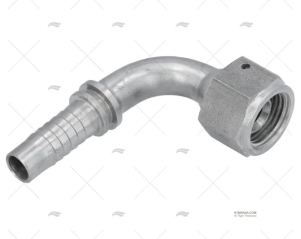 HEMBRA ROSCA GAS 90 T1/2 - F1/2 INOX