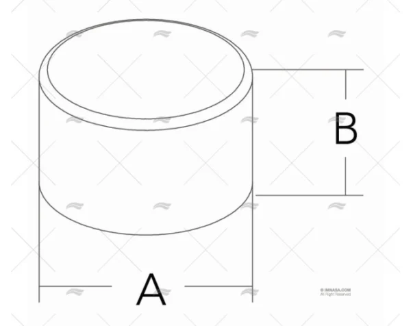 IMAN INOX SS 304 20x10mm MARINE TOWN