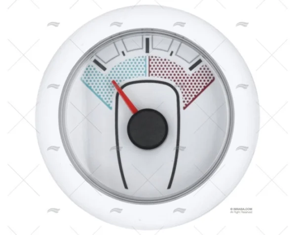 IND. OL TIMON 90º 12/24V 52mm BLAN