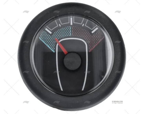 IND. OL TIMON 90º 12/24V 52mm NEGR