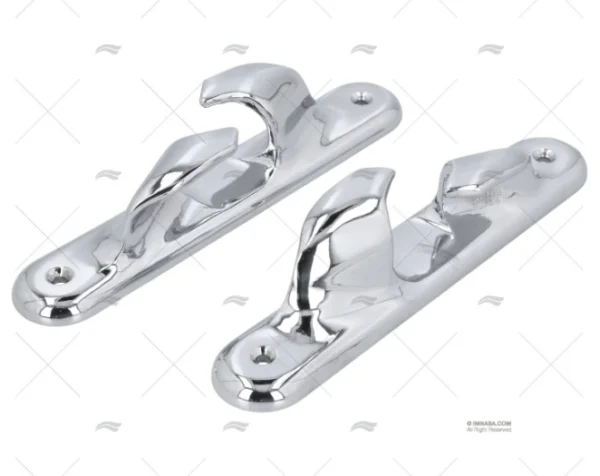 JUEGO GUIACABOS 250X45mm BRONCE CROMADO