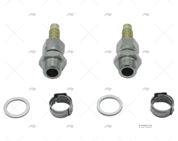 JUEGO RACORDS BOMBA G1/4" TS8 LECOMBLE SCHMITT