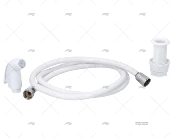 KIT DUCHA CON TUBO DE 1,6m + SOPORTE IMNASA