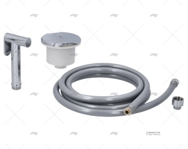 KIT DUCHA CON TUBO GRIS 2,50m Y CAJON IMNASA