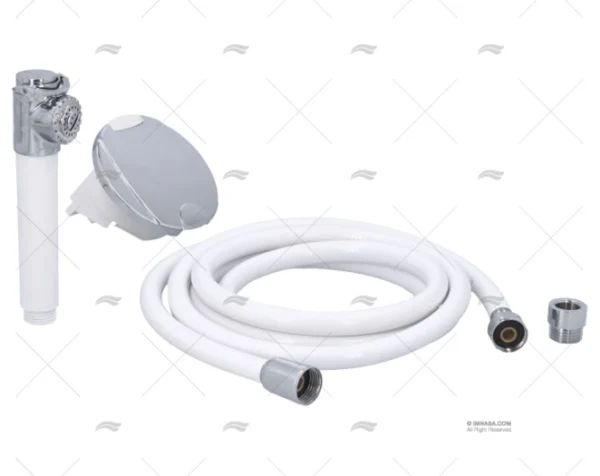 KIT DUCHA CROMADO TUBO DE 2,5m IMNASA
