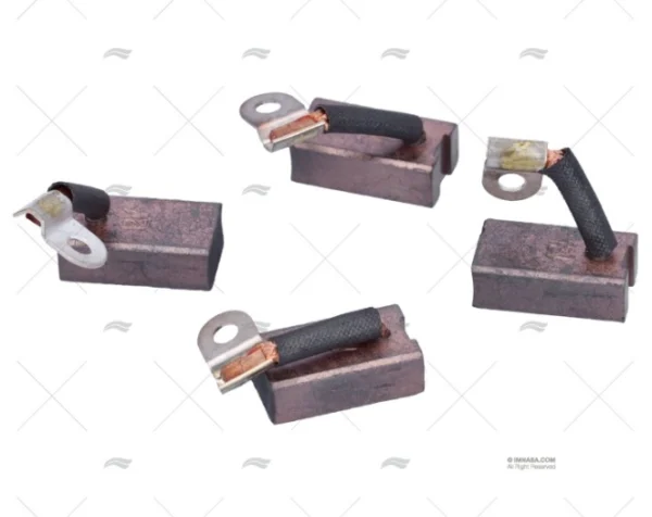 KIT ESCOBILLAS 2,2 TAPA CROMADA LEWMAR