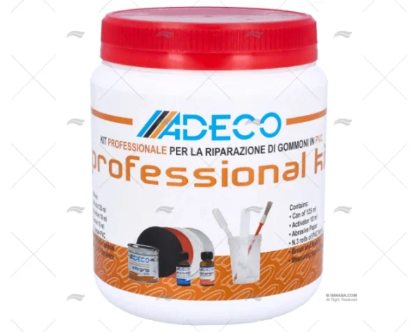 KIT PROFESIONAL PVC NEGRO ADECO