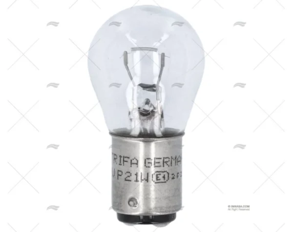 BOMBILLA BA15D 12V 21W 46mm AS