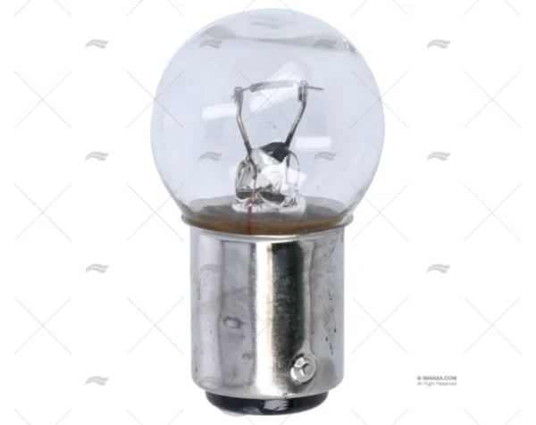 BOMBILLA BA15D 24V 15W 27X47 ESFERICA