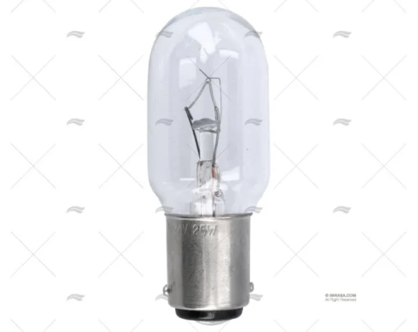 BOMBILLA BA15D 24V 25W 22X65