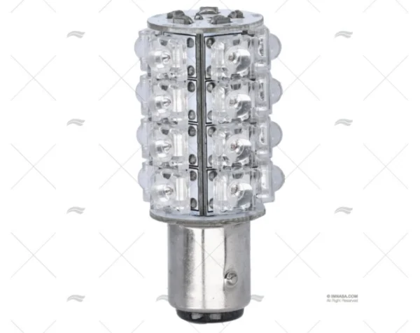 BOMBILLA BAY15D 12V 0.4W LED ROJA