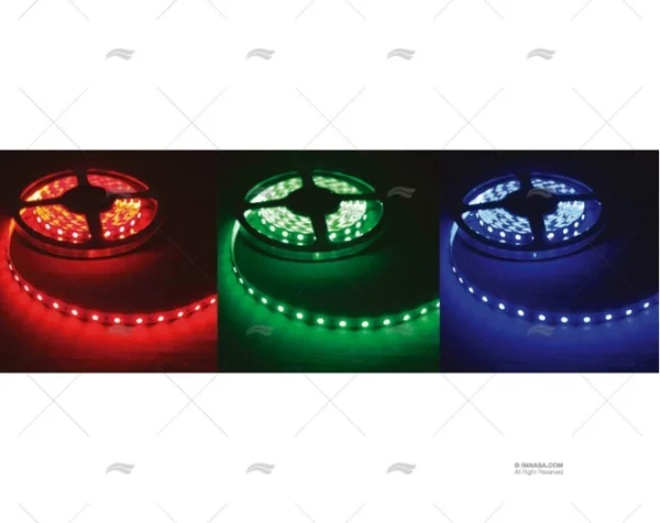 LAMPARA CINTA 300LED 500cm ROJ-VER-BL24V FORESTI SUARDI