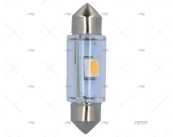 BOMBILLA FESTOON 12V 0,4W LED 30