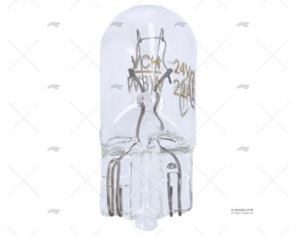 BOMBILLA W2,1x9,5D 24V 3W 505 AGUJA