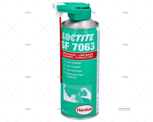 LIMPIADOR 7063 GENERAL 0,4L SPRAY LOCTITE