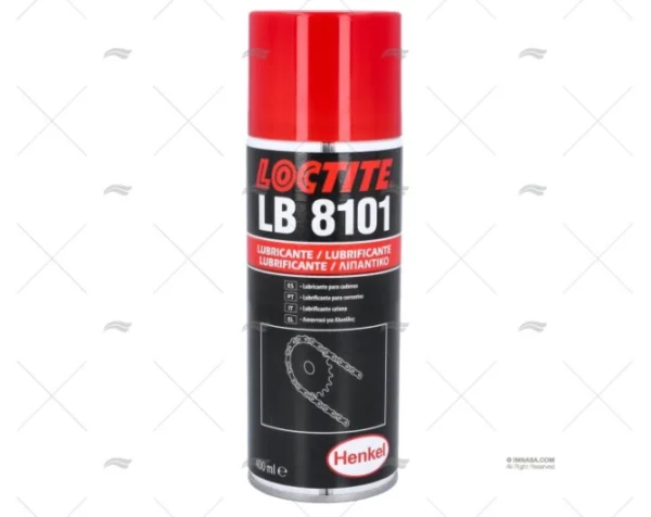 LUBRICANTE 8101 CADENA 400ml SPRAY LOCTITE