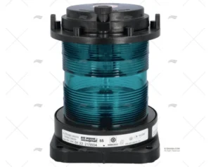 LUZ 360º AS55 NEGRA 24V CR.VERDE