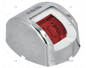 LUZ 7045 ROJA LATERAL 12V LED INOX