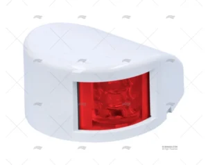 LUZ 7045 ROJA PLANA 12V LED BLANCA