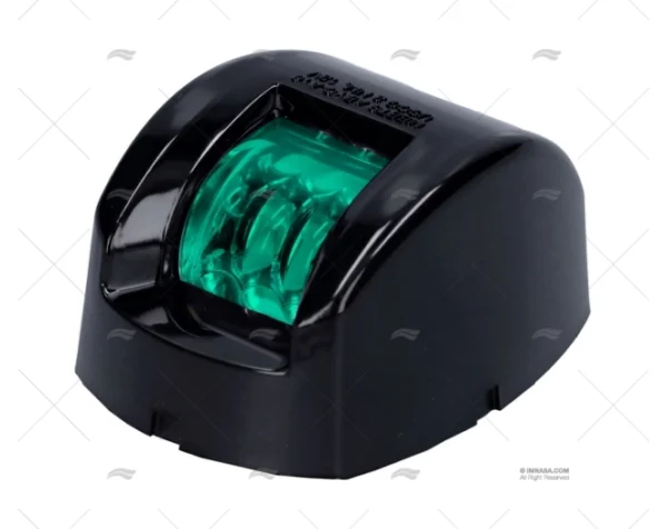 LUZ 7045 VERDE LATERAL 12V LED NEGRA