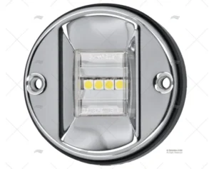 LUZ ALCANCE LED 12V DIA.76 INOX