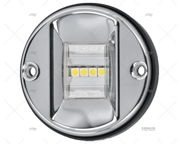 LUZ ALCANCE LED 12V DIA.76 INOX