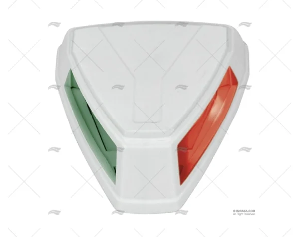 LUZ BICOLOR HORIZ. TRIANG.BLANCO LED C5 PERKO