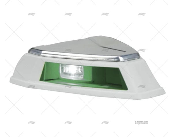 LUZ BICOLOR HORIZ. TRIANG.BLANCO SS LED PERKO