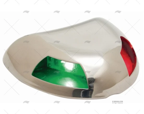 LUZ DE NAVEGACION BICOLOR LED INOX PERKO