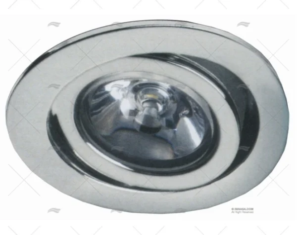 LUZ EXTERIOR ORIENTABLE CROMADA FORESTI SUARDI