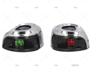 LUZ NAV REDONDA BABOR/ESTRIBOR PAR INOX ATTWOOD