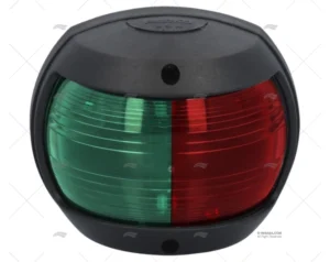 LUZ PERKO BI COLOR VERTICAL NEGRA 12V PERKO