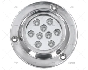 LUZ SUMERGIBLE AZUL 10-30V INOX 3L
