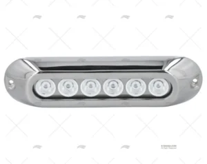 LUZ SUMERGIBLE AZUL 12-28V INOX 6L