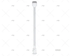 LUZ TODO HORIZONTE ABATIBLE BLANCA 605mm HELLA MARINE