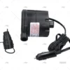 MANCHA ELECTRICA 12V ABS NEGRO MINI