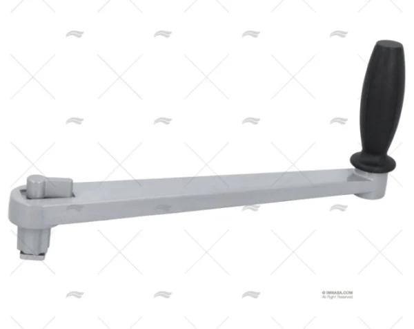 MANETA WINCH ALUMINIO 254mm GRIS