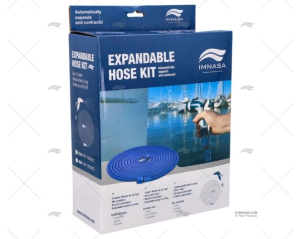 MANGUERA EXT AZUL 17mm 15m ALTA PRESION