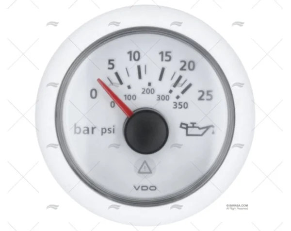 MANOMETRO VLB 12/24V 25 BAR