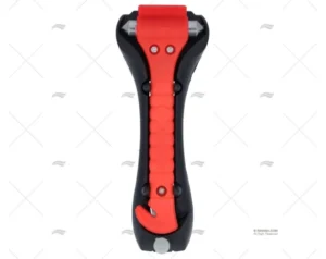 MARTILLO ROMPE-CRISTALES C/ARNES RDR ROJ