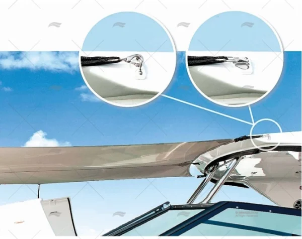 MOSQUETON CINCHA PARA TOLDO SS 316 MARINE TOWN