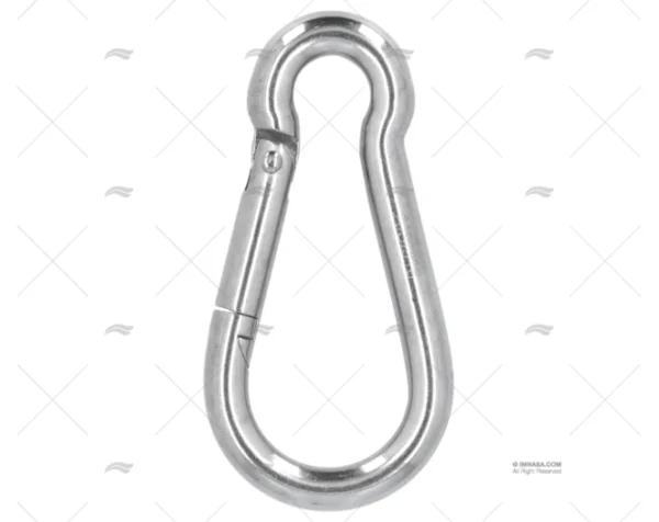 MOSQUETON INOX-316 08x80mm